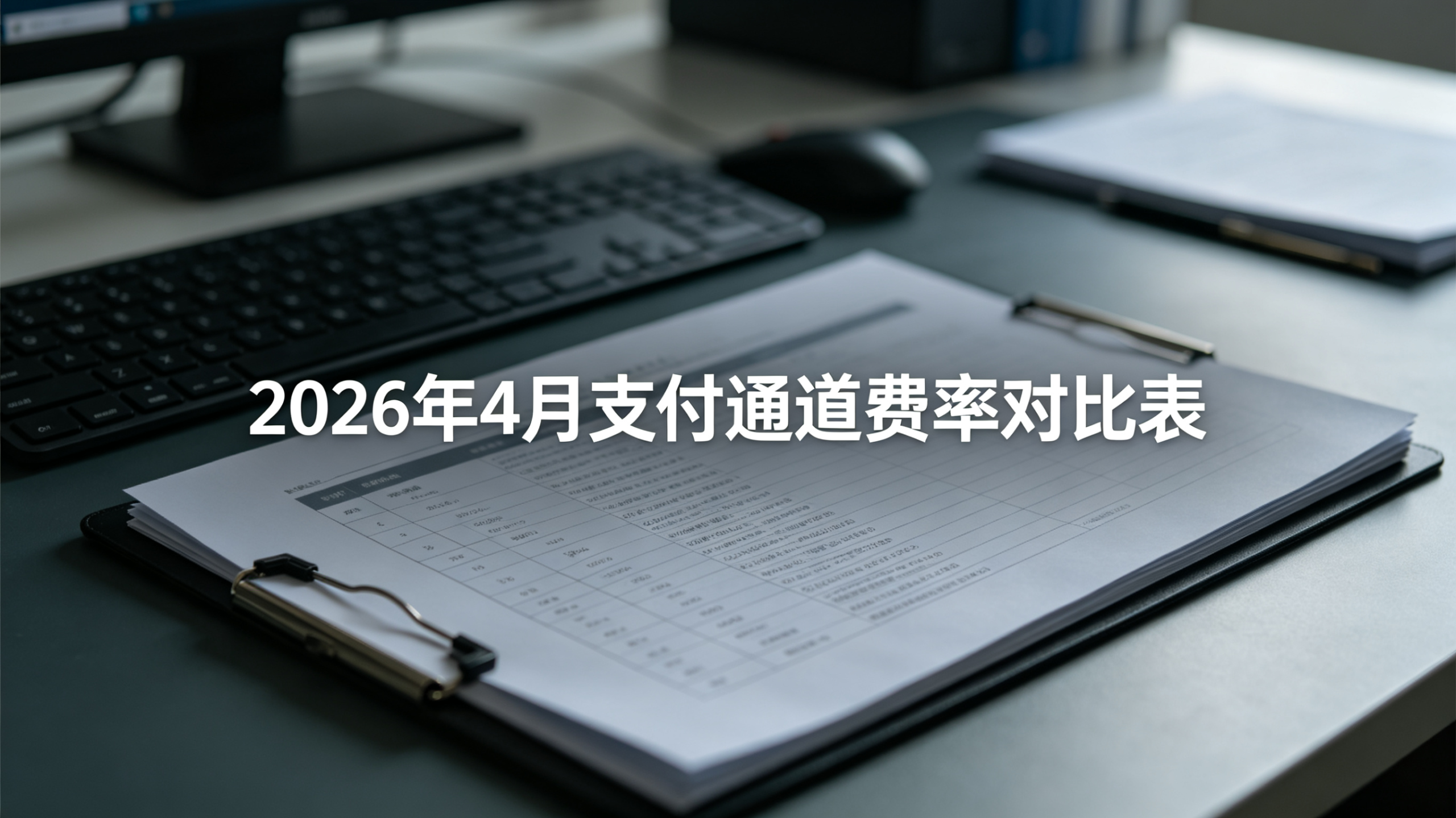 2026 年 4 月最新支付通道费率调整汇总 | 聚合 / 四方对比-小新支付论坛